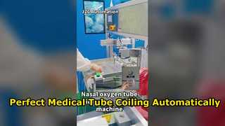Medical Tube Coiling And Bonding Machine