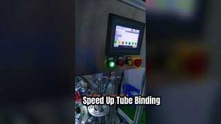 Medical Tube Coiling and Binding Machine