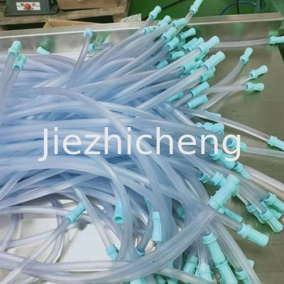 Automatic Suction Connecting Pipe Automatic Bonding Equipment For Medical Extension Tube Assembly