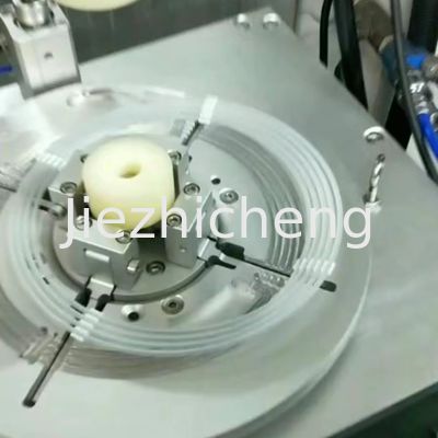 Automatic Medical Tube Coiling Packaging Machine Wire Guide Tube Coiling Machine