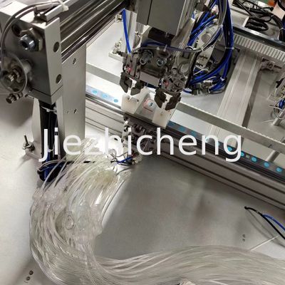 PVC Medical Extension Pipe Assembly Equipment Check Valve Assembly Machine