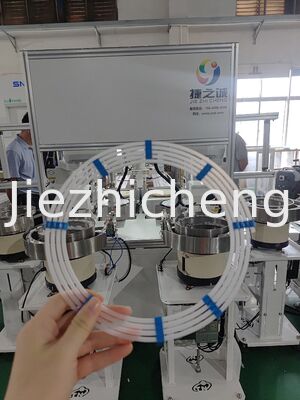 Fully Automatic Guidewire Sheath Coiling Machine Automatic Guidewire Sheath Coiling Machine 2 Pcs / 18s 4-Axis Robotic Snap Fitting Low Loss DSHT001
