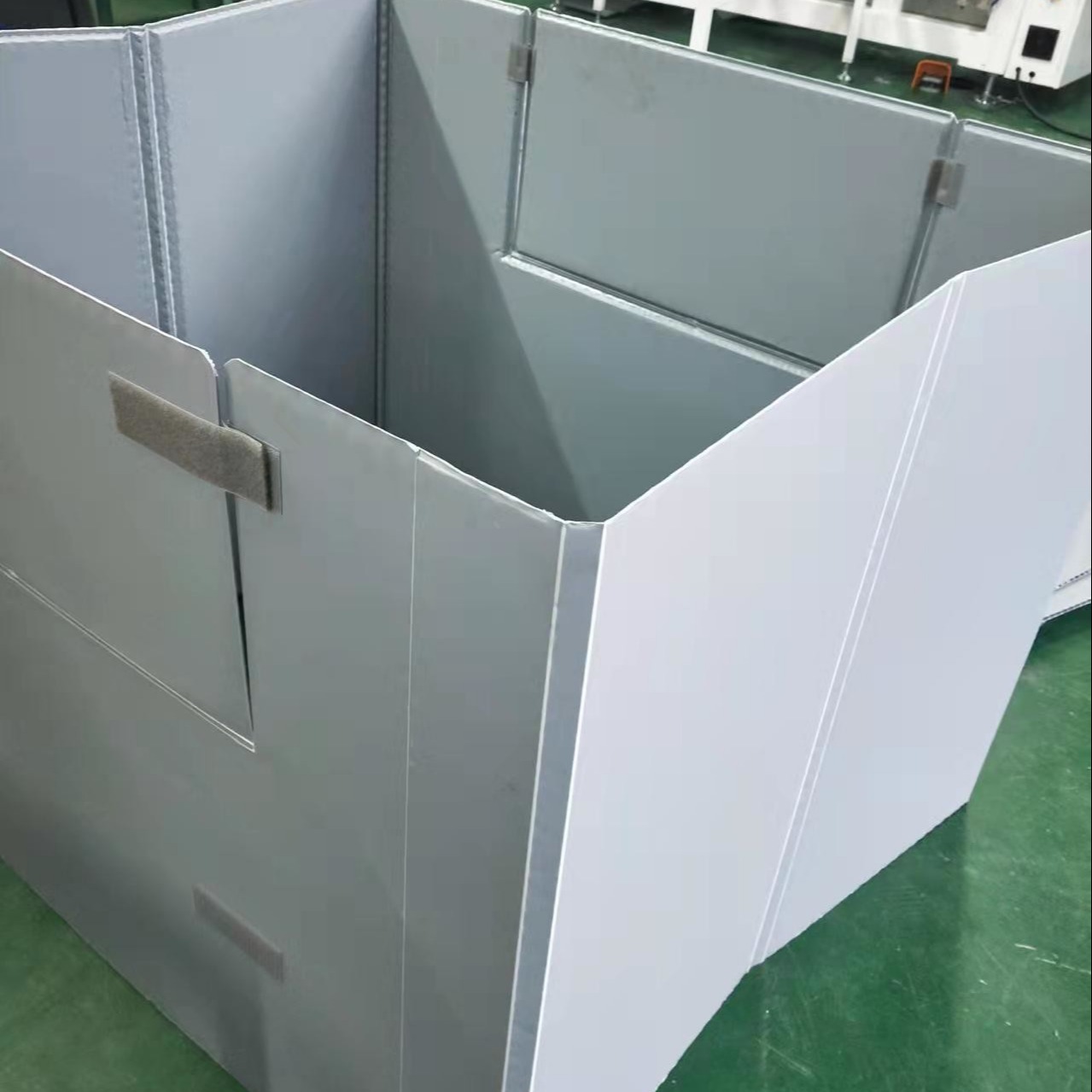 Omron PLC Control Plastic Crate Making Machine Coaming Box Turnover Box ...