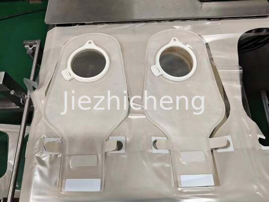 High Speed Ostomy Bags Production Line Automatic Winding Cutting Sealing and Packaging Medical Bags Assembly Line Standardize or Customized Made JZC-ZKD002
