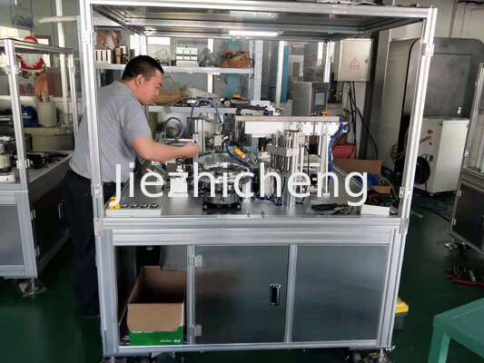 Full Automatic Medical One-Way Valve Assembly Equipment with Gluing & UV Curing Function Automated Check-Valve Assembly Line ZCS001
