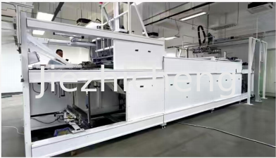PLC Controlled MBR Curtain Membrane Automatic Threading Production Equipment Automatic MBR Curtain Membrane Filament Arranging Machine for Wastewater Treatment PSJ001